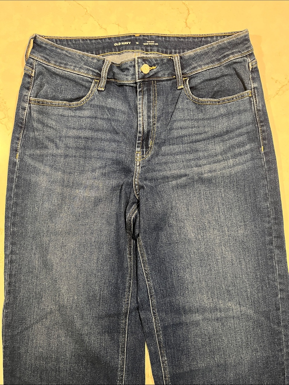 Old Navy women's high rise wow wide leg jeans
